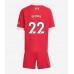 Tanie Strój piłkarski Liverpool Hugo Ekitike #22 Koszulka Podstawowej dla dziecięce 2025-26 Krótkie Rękawy (+ szorty)